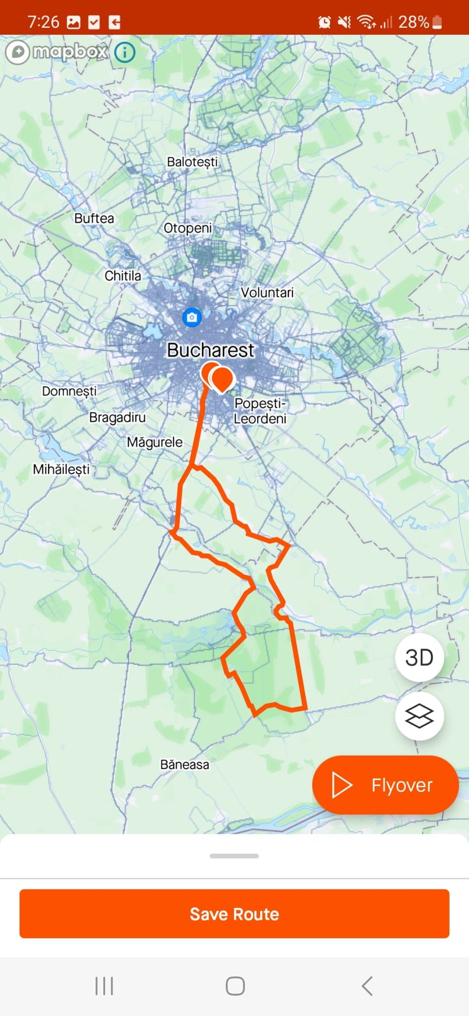 Как сохранить новый маршрут в Strava