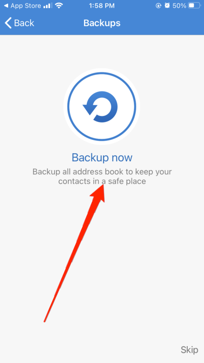 Резервное копирование контактов iPhone