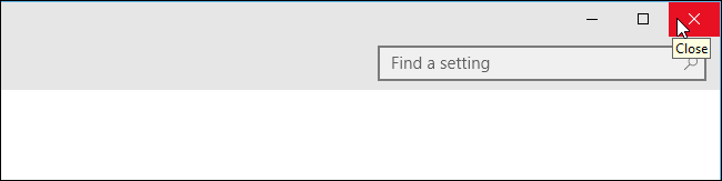 Fechando Configurações