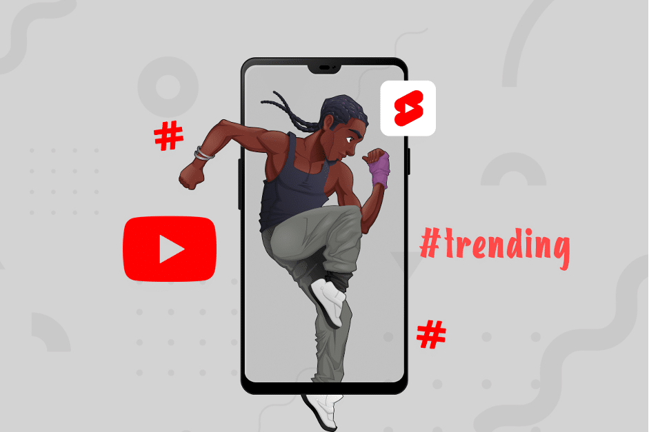 Esempio di trend e hashtag popolari sui social