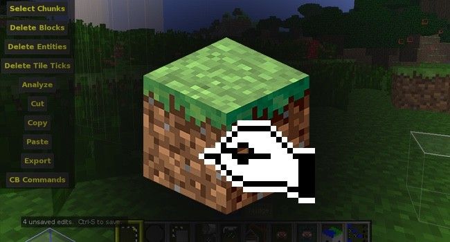 MCEdit: ускорение строительства в Minecraft