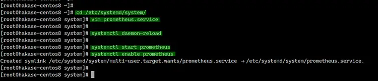 Конфигурация systemd-сервиса prometheus.service