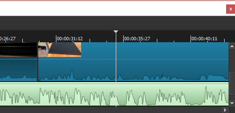 Разрезание и обрезка клипов на таймлайне