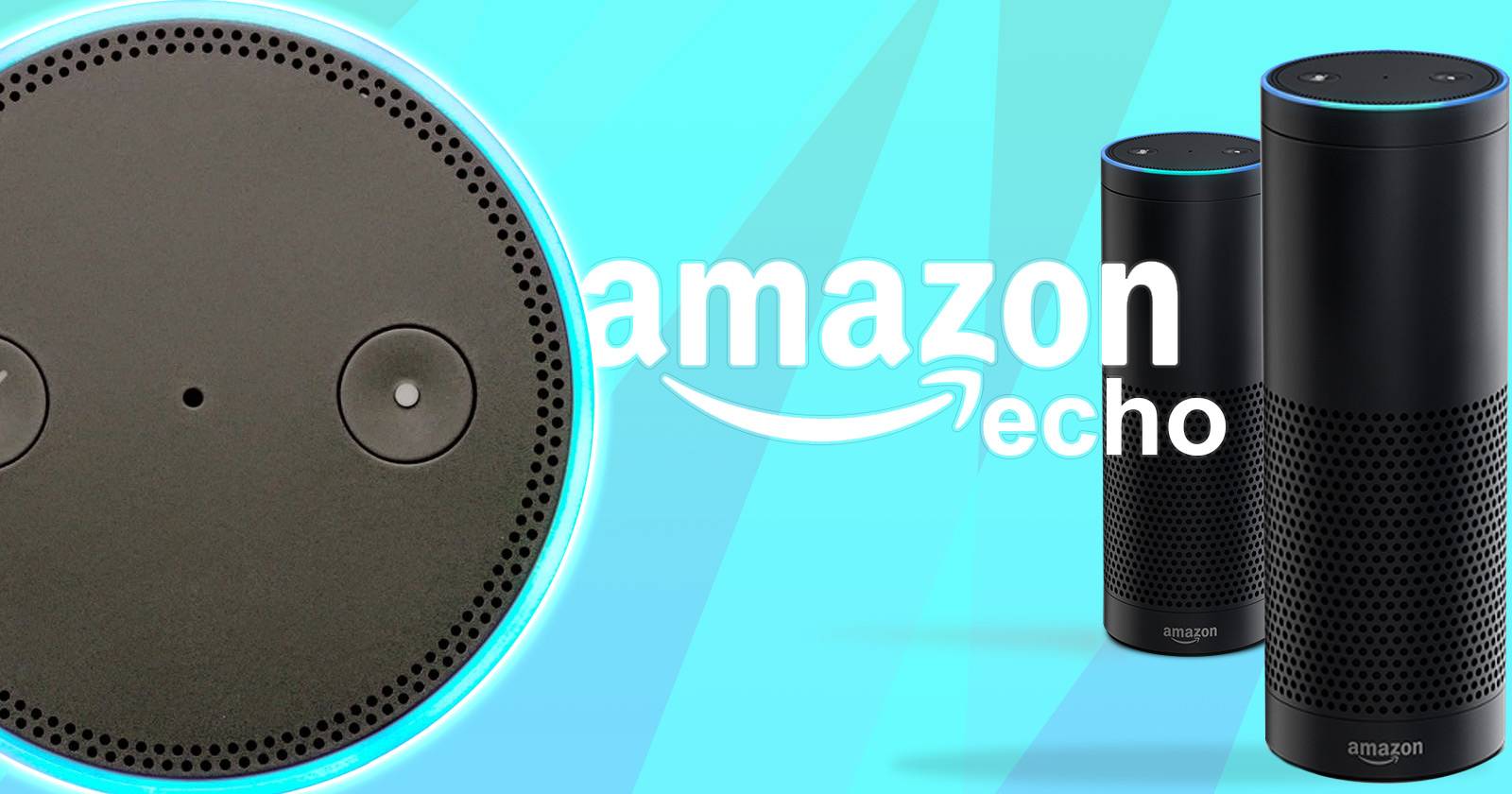 Умная колонка Amazon Echo на столе