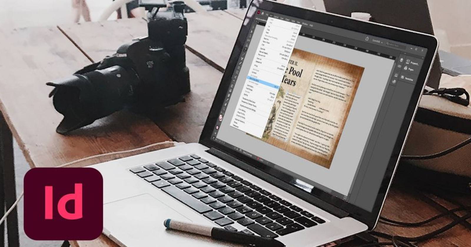 Редактор Story Editor в Adobe InDesign