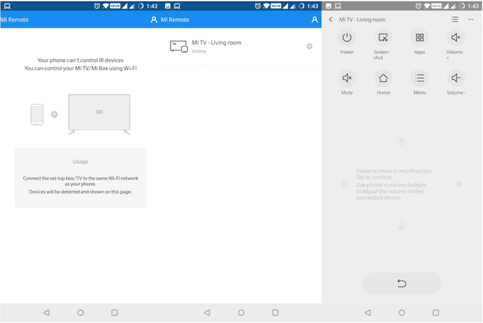 Android‑телефон как пульт для Mi TV