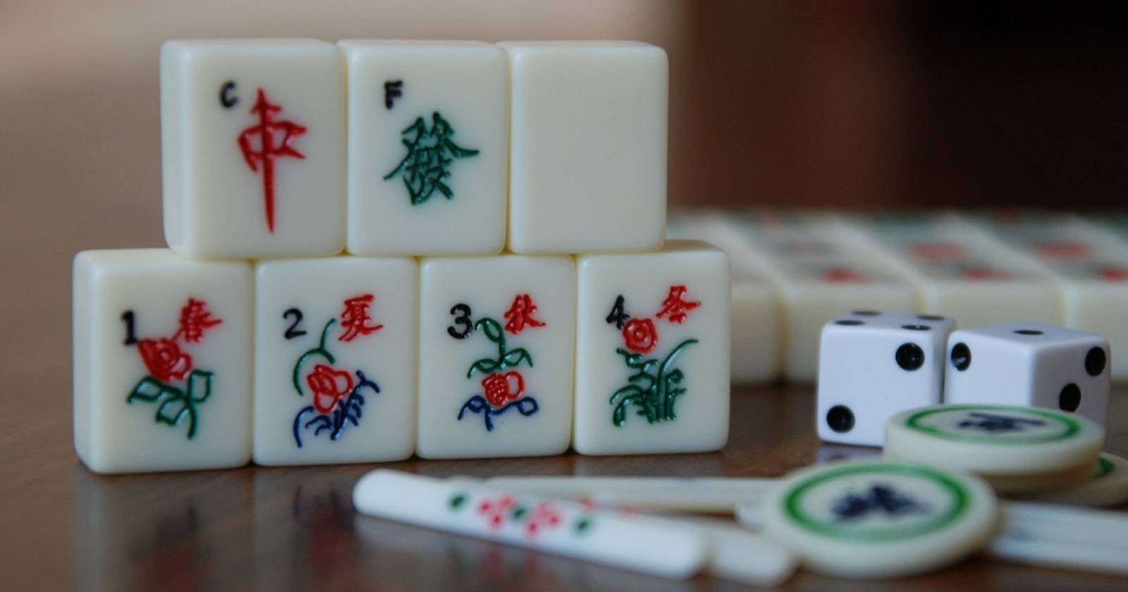 Игра маджонг из набора Windows 7