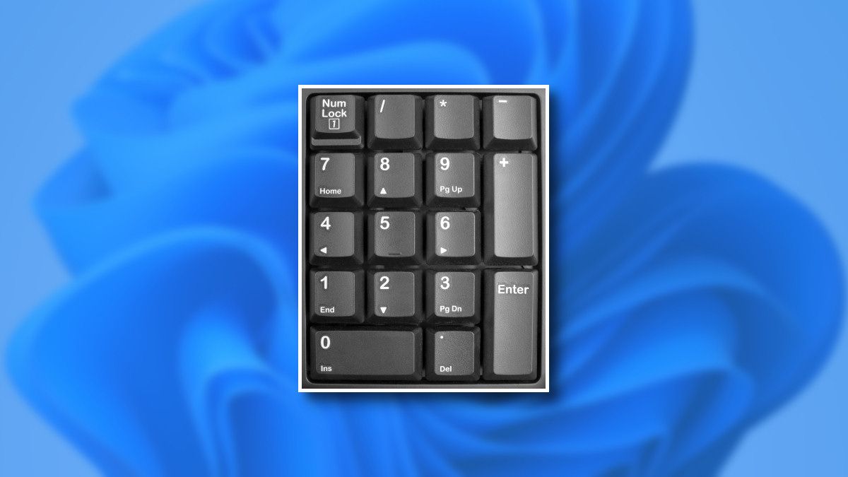 Цифровая клавиатура как мышь в Windows 11