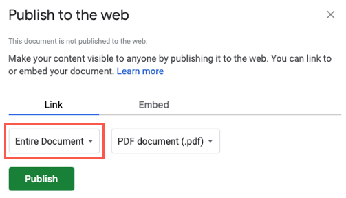 Выпадающее меню выбора листа или всей книги