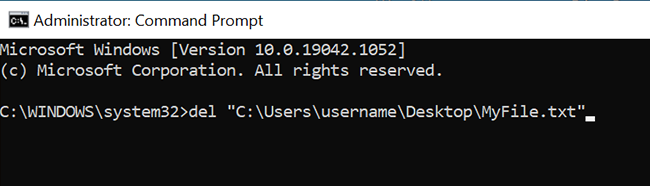 Использование команды