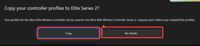 Копирование профиля