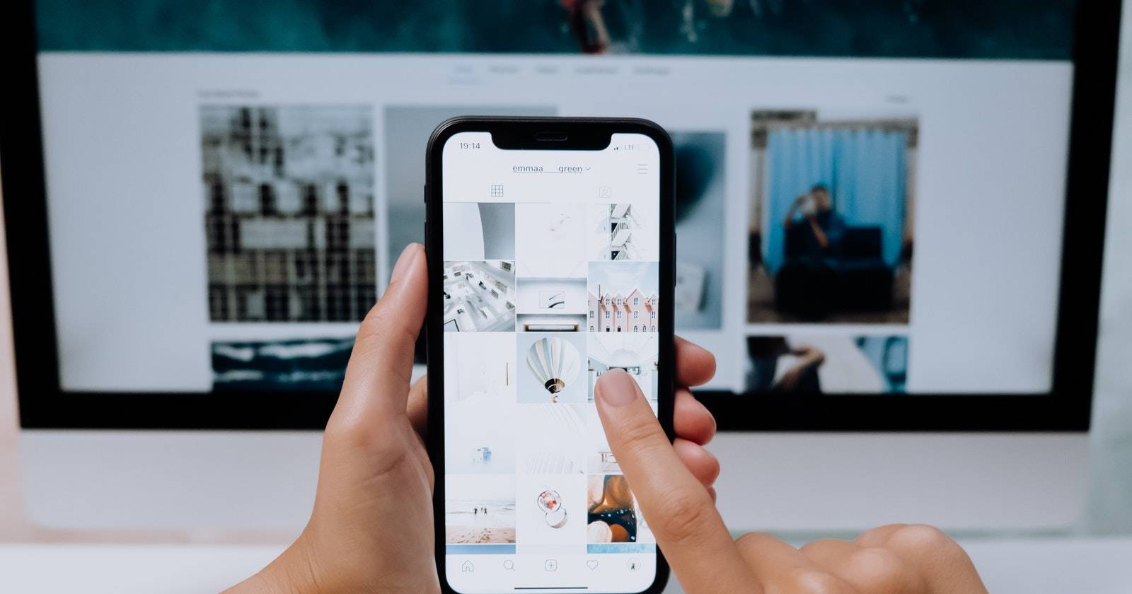 Фотоплёнка iPhone с миниатюрами