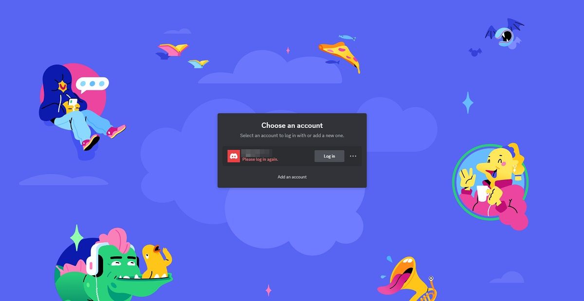 Вход в Discord для привязки аккаунта