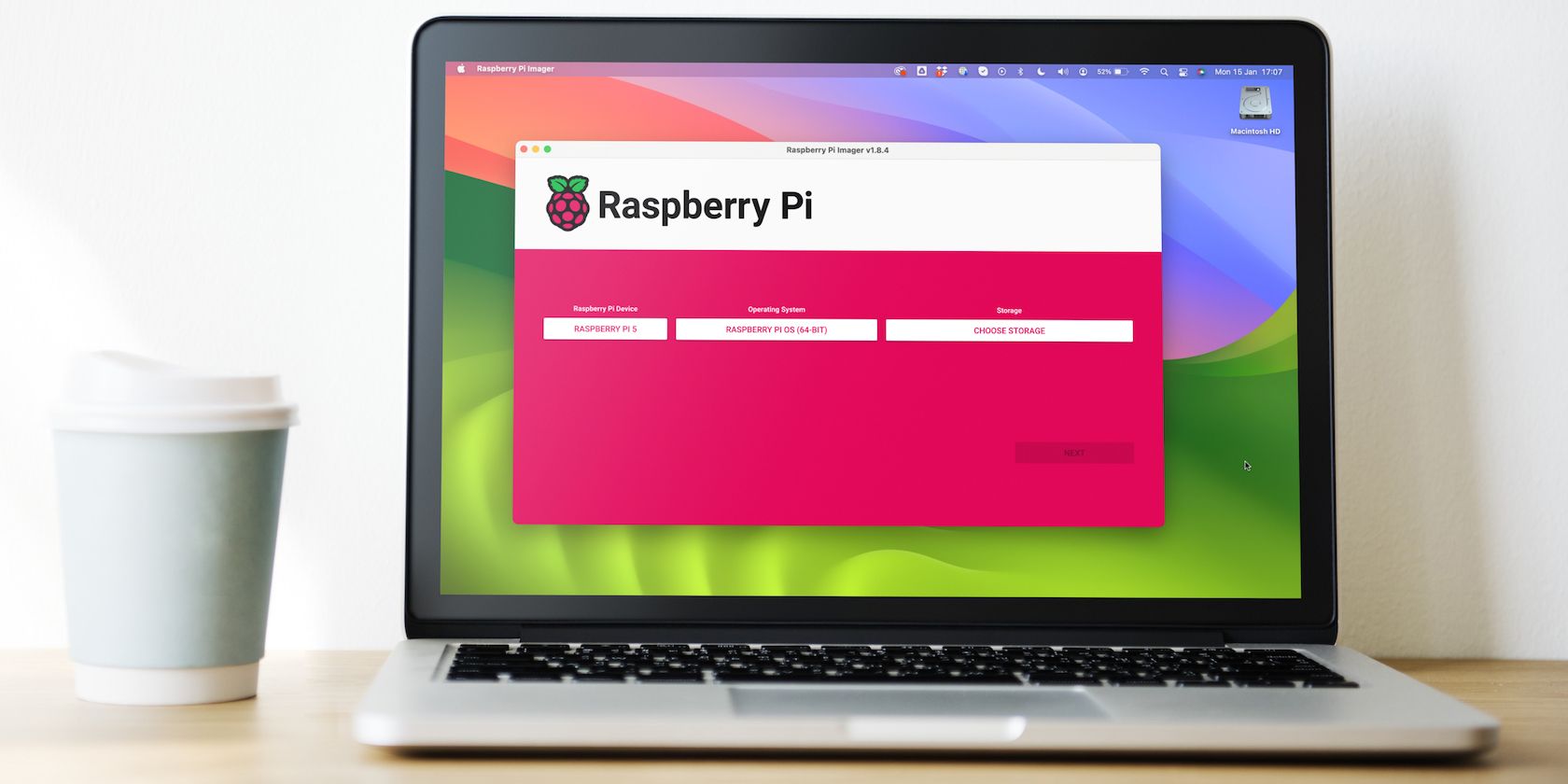 Установка Raspberry Pi OS через Imager