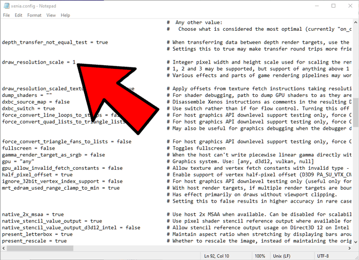 Xenia Setup Guide Draw Resolutions Scale