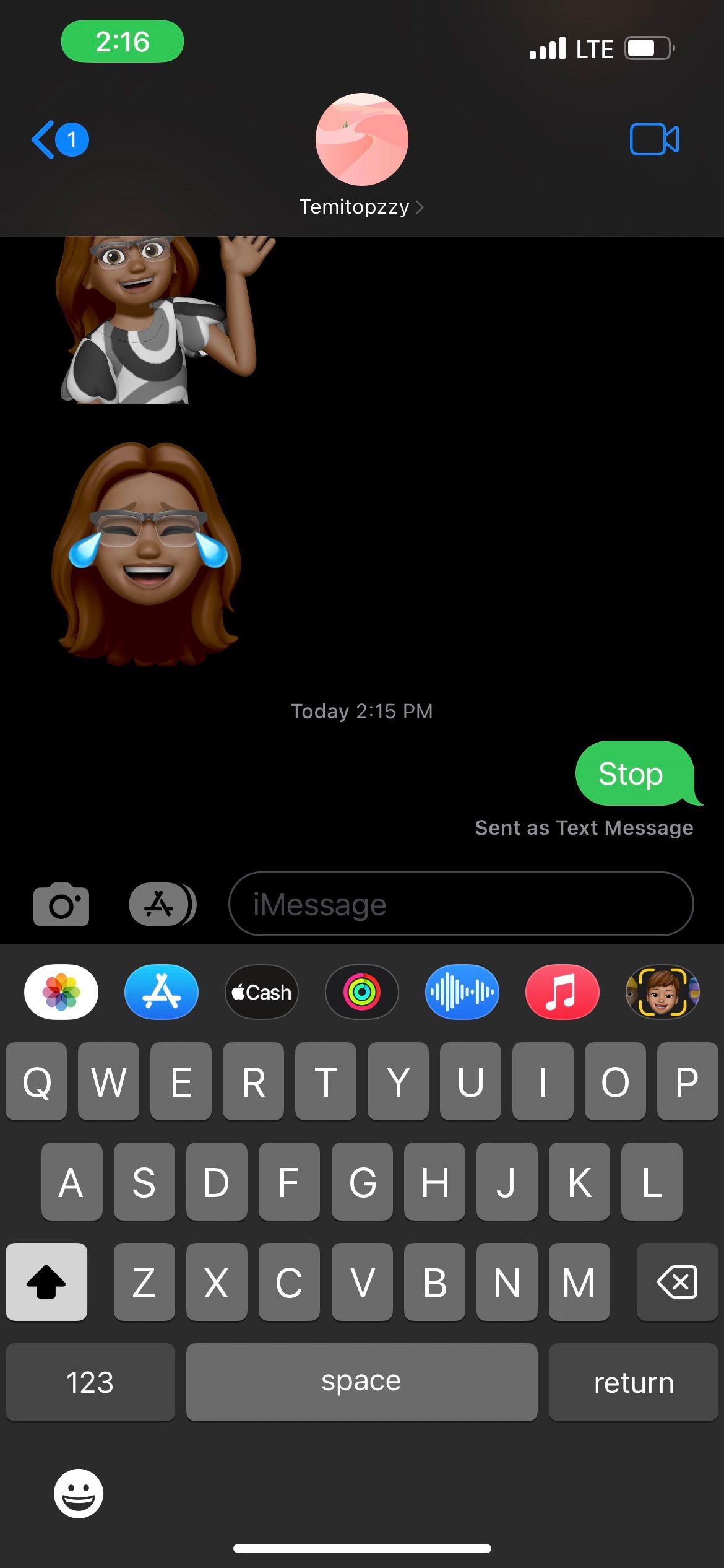 iMessage на iOS