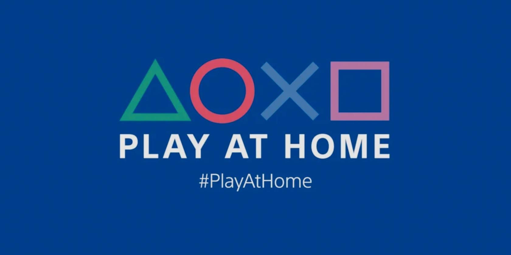 Play At Home: бесплатные игры PS4 и PS5