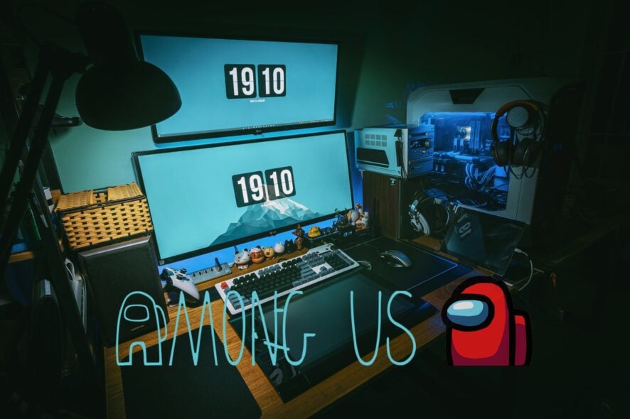 Among Us: чёрный экран на ПК — как исправить