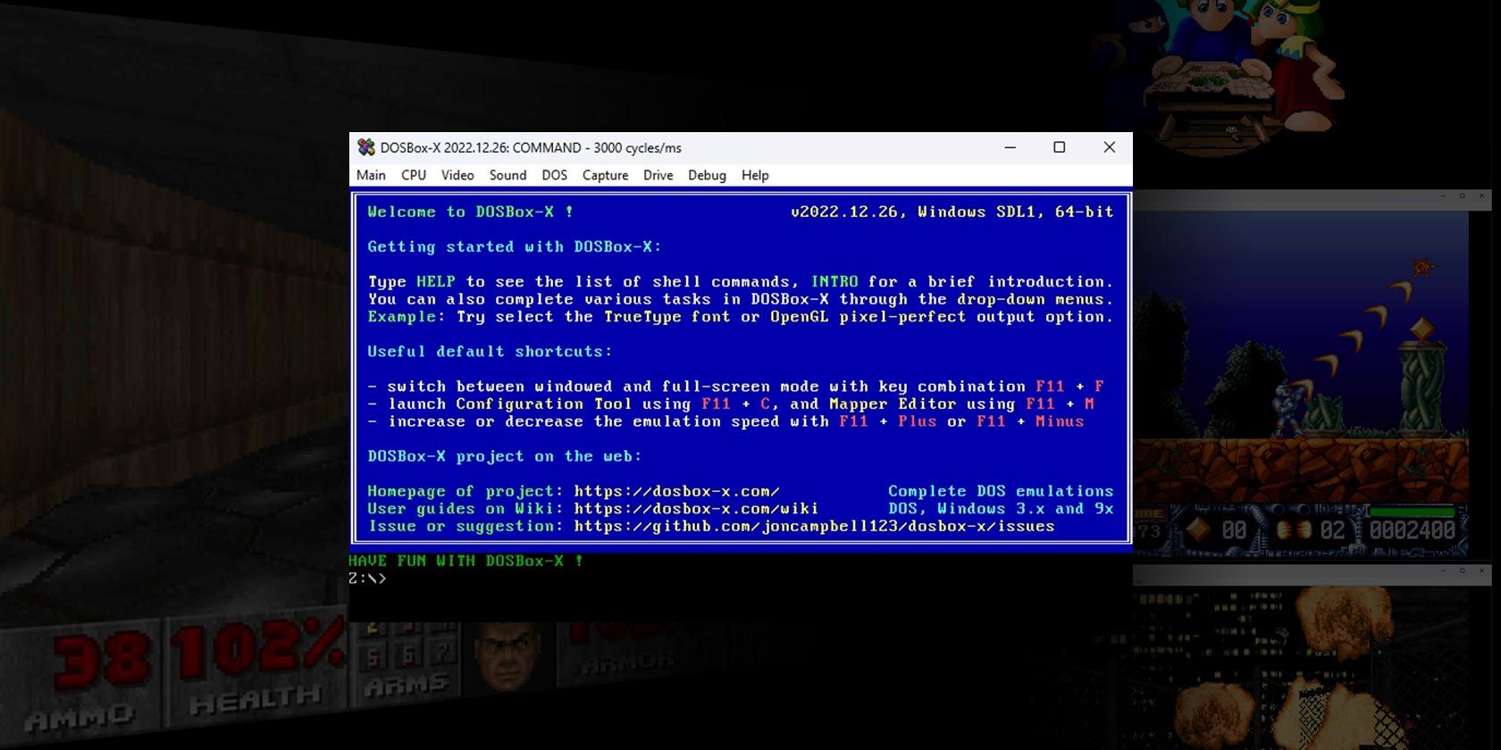 Как играть в старые игры с DOSBox‑X