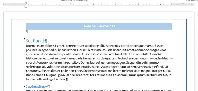 Рамка на всю страницу в Word