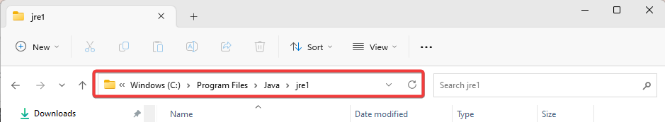 Расположение файла jusched.exe в файловой системе