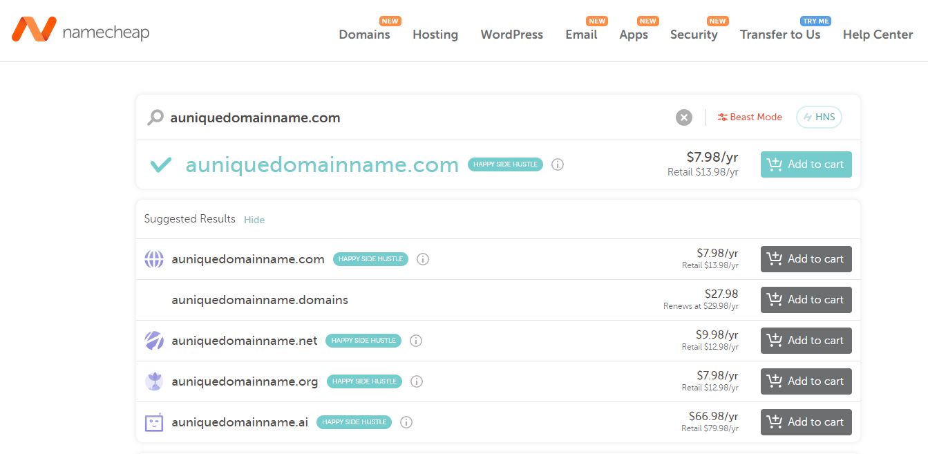 Как выбрать домен и настроить DNS