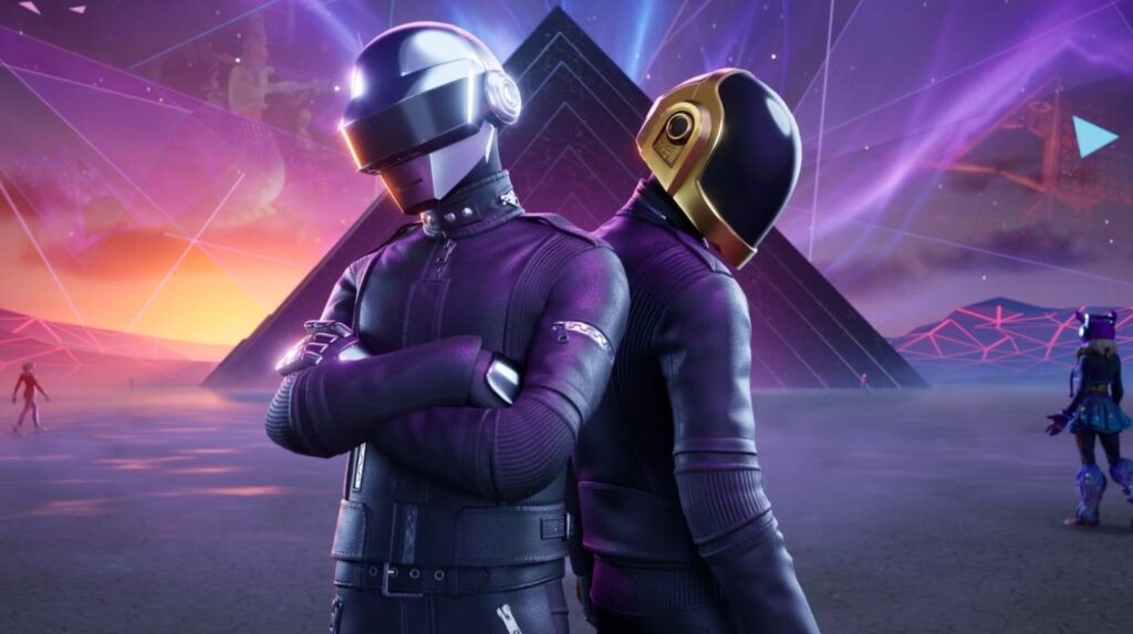 Sprays exclusifs Daft Punk à débloquer gratuitement dans Fortnite