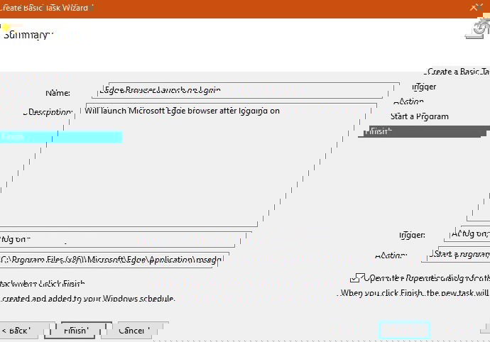 Параметры совместимости и привилегий задачи