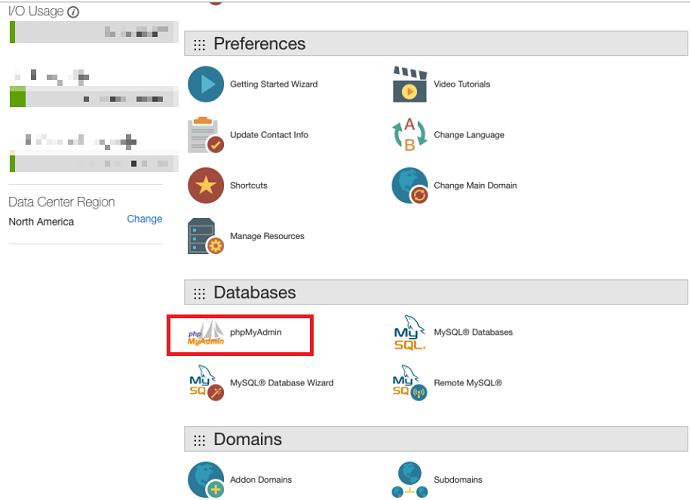 Экспорт в phpMyAdmin
