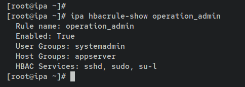 Проверка HBAC operation_admin