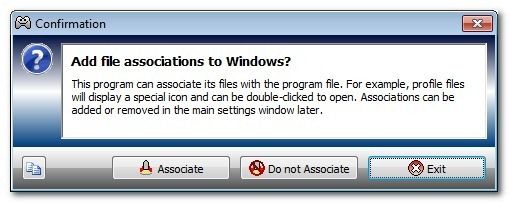 Ассоциация профилей Xpadder с приложением