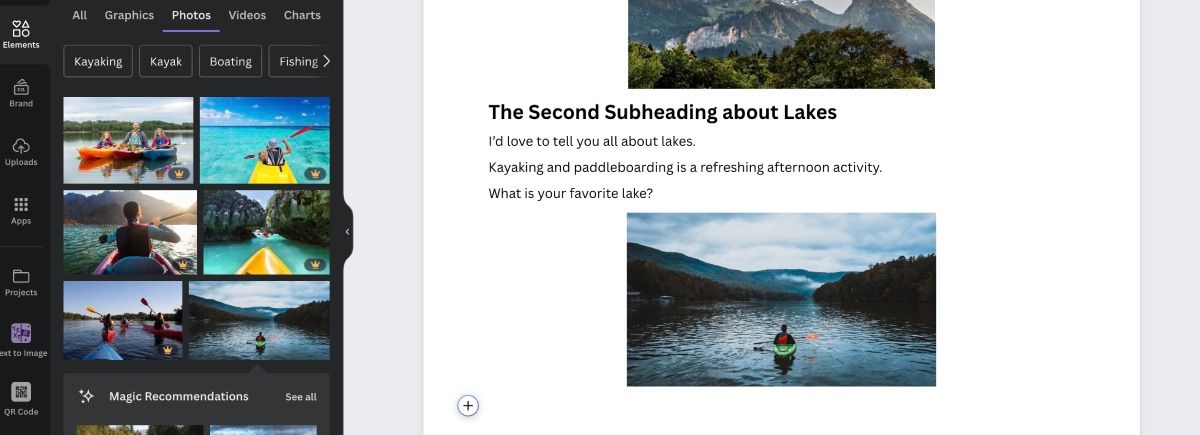 Создание второго слайда в Docs to Decks