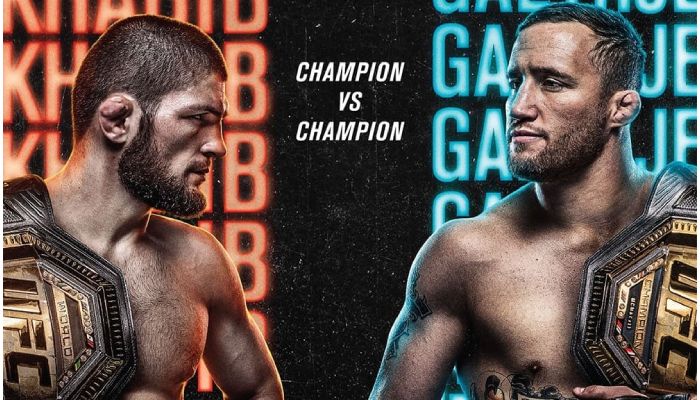 Как смотреть UFC 254: Нурмагомедов — Гэтжи