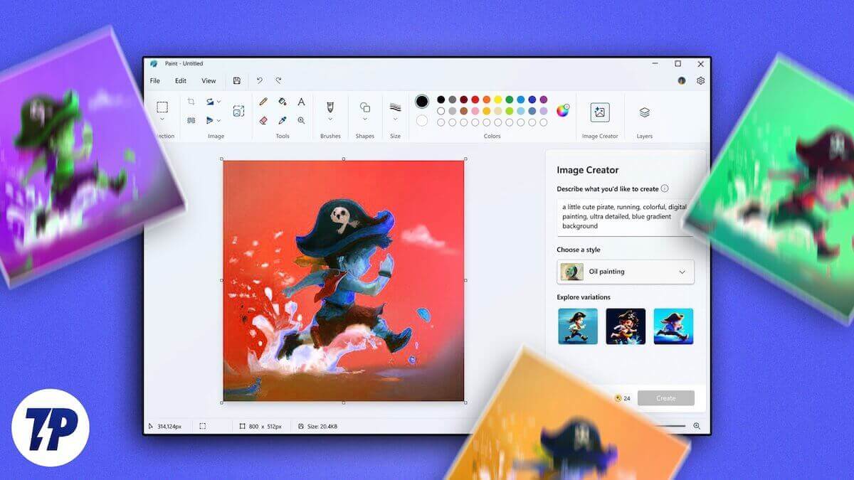 Microsoft Paint Image Creator — как создать AI‑изображение