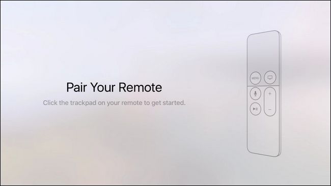 Пульт Apple TV с сенсорной панелью и кнопками навигации