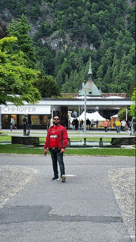 Пример сгенерированного фейкового кадра дрона