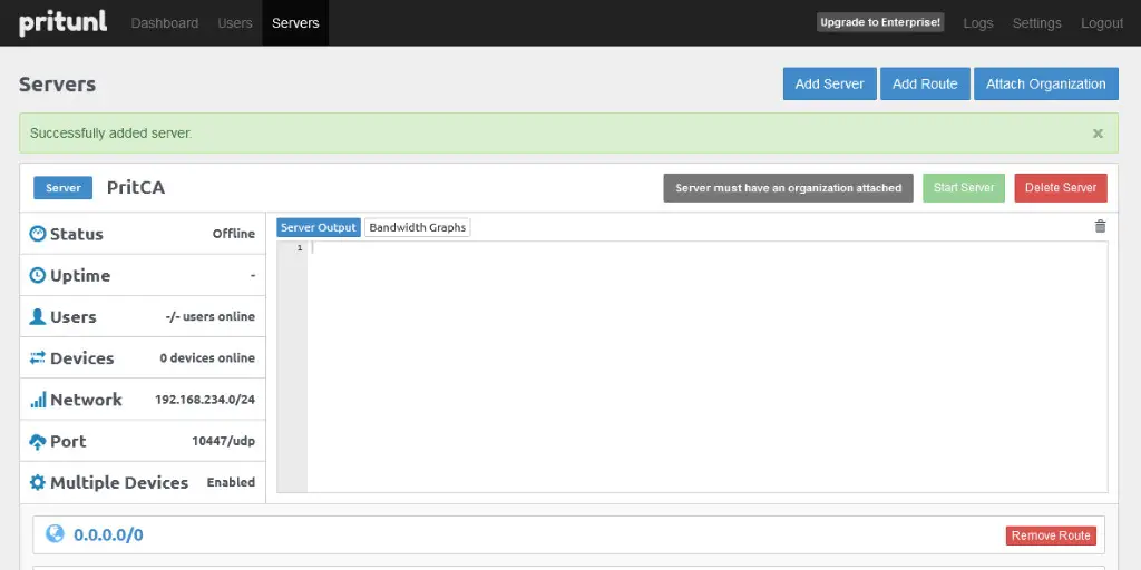 Pritunl VPN на Ubuntu 18.04 — установка и настройка