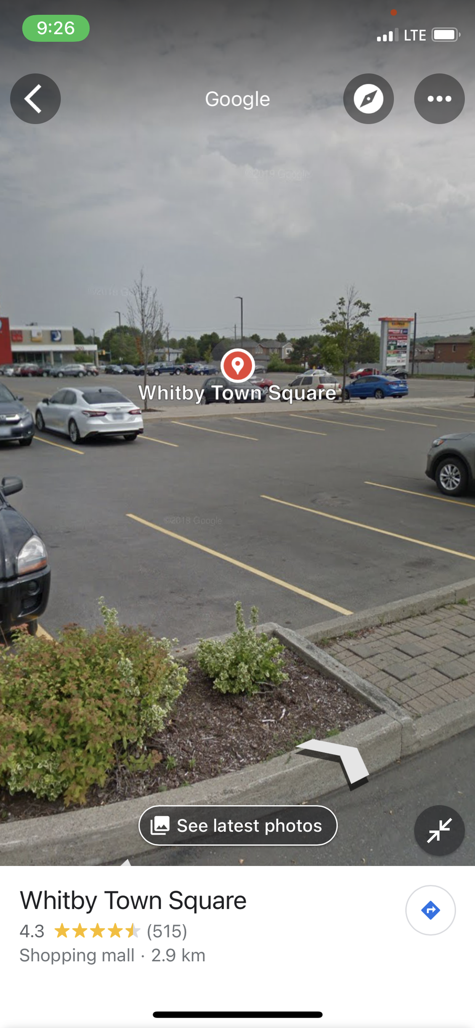 Google Street View на iPhone