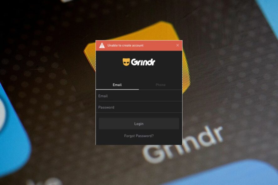 Как исправить ошибку регистрации в Grindr