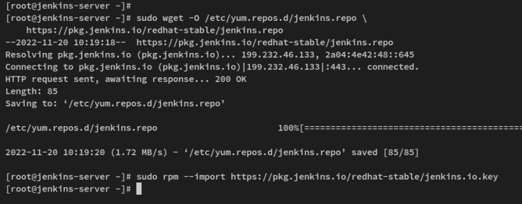 Добавление репозитория Jenkins