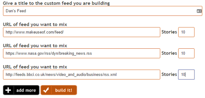 Feedkiller — генератор комбинированного RSS фида
