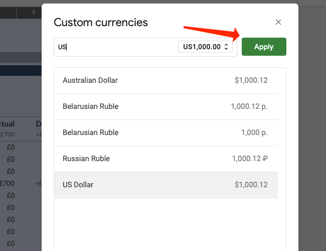 Нажмите Применить