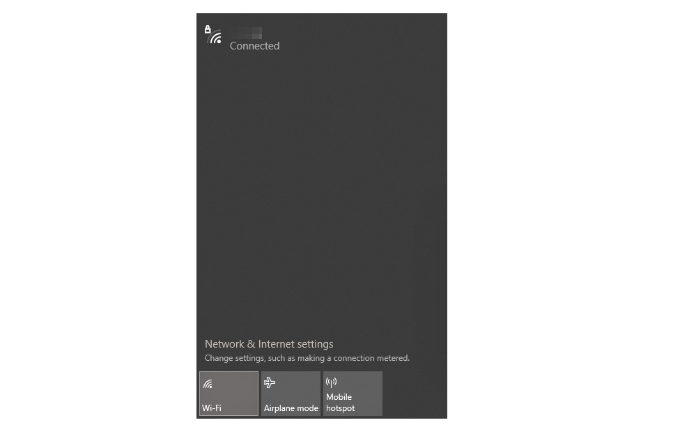 Переподключение интернета в Windows
