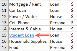 Ячейка со ссылкой на другой лист Excel