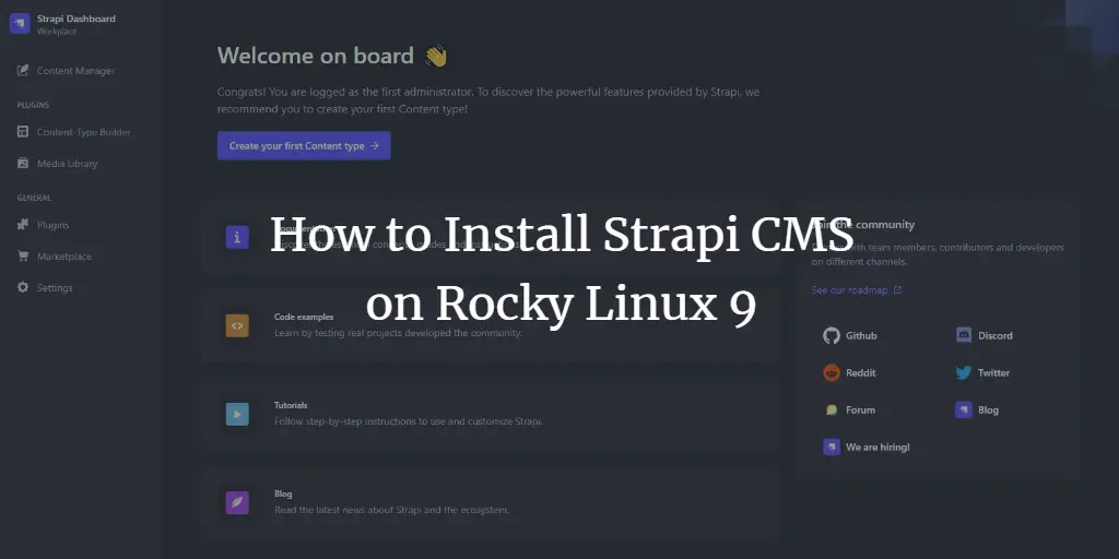 Strapi auf Rocky Linux 9 mit Nginx & PM2
