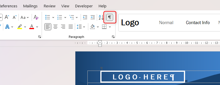 Как менять изображения в шаблонах Microsoft Word