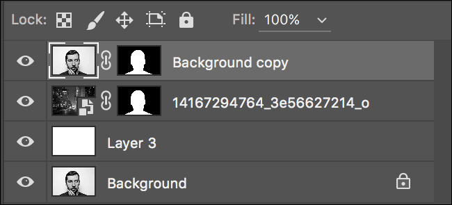 Анимация: развязка слоя и маски для перемещения изображения