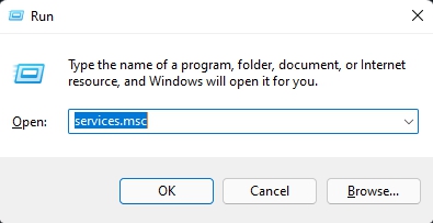 Окно служб Windows с выделенной службой Windows Update