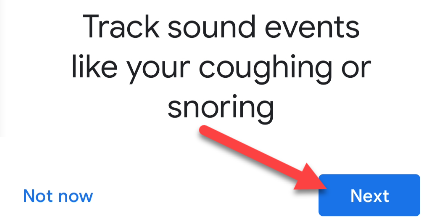 Опция отслеживания звуковых событий: храп и кашель