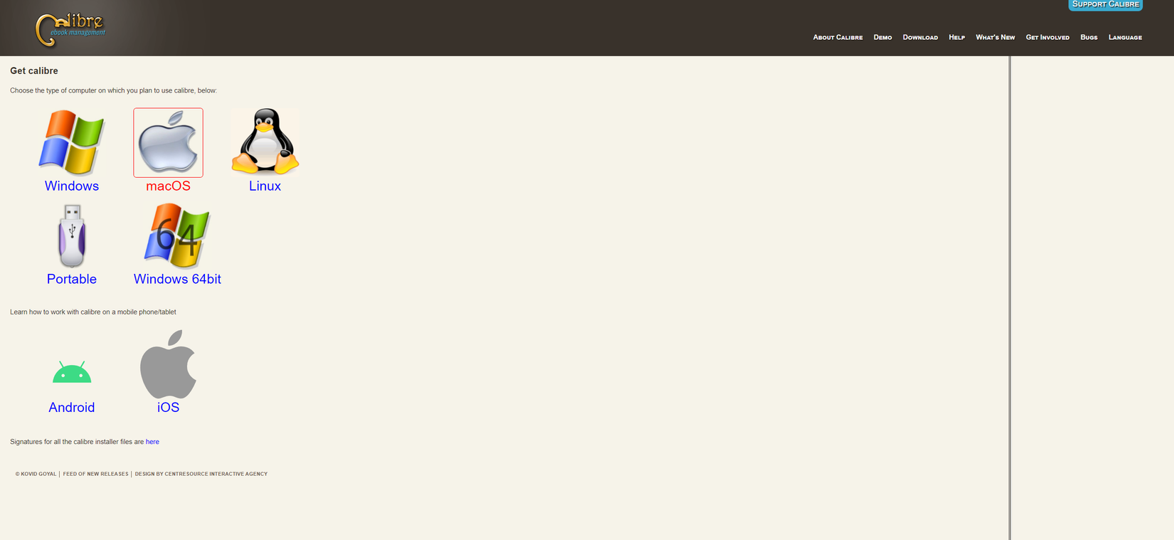 скриншот Calibre